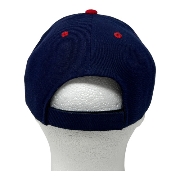 Orange County Choppers Hat Adult Size Blue, Red Adjustable Hat Cap, New, Flames - Picture 3 of 11